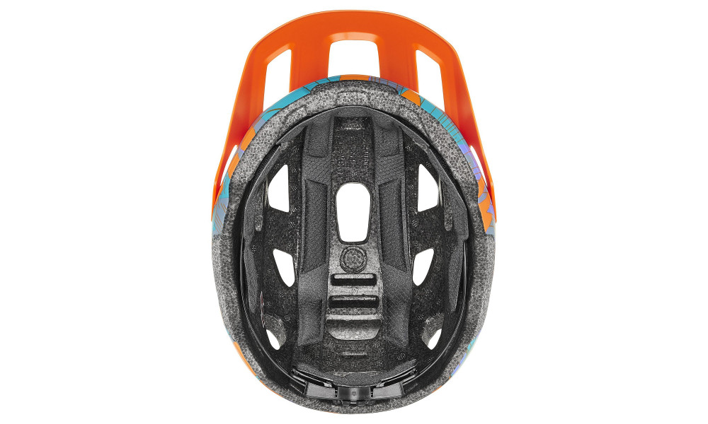 Helmet Uvex react jr. papaya camo matt - 4