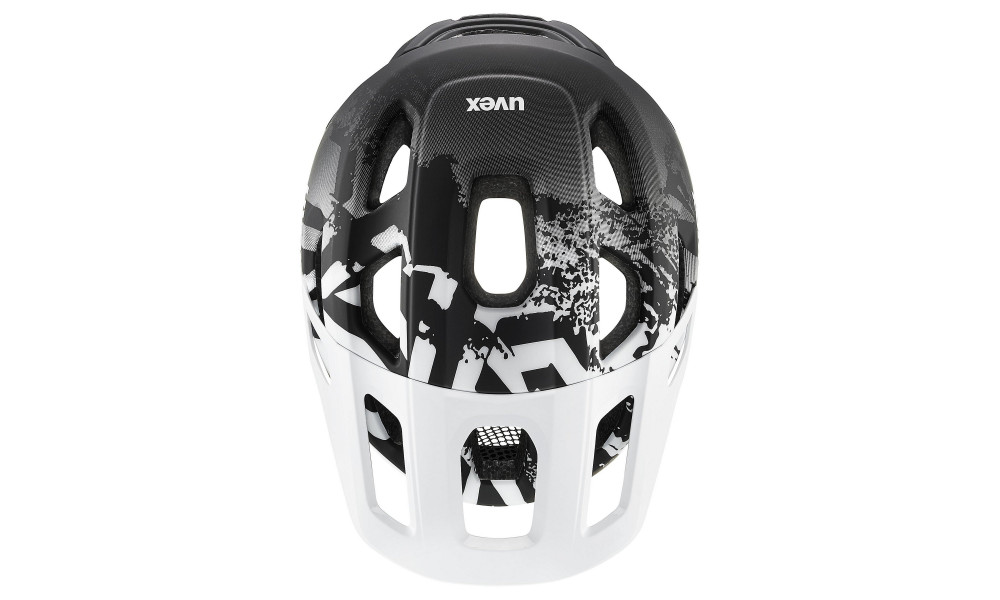 Helmet Uvex react jr. white-black matt - 5