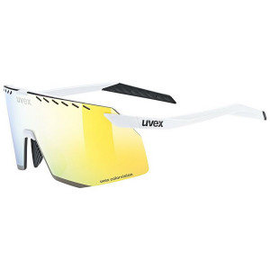 Очки Uvex pace stage S CV white matt / mirror yellow