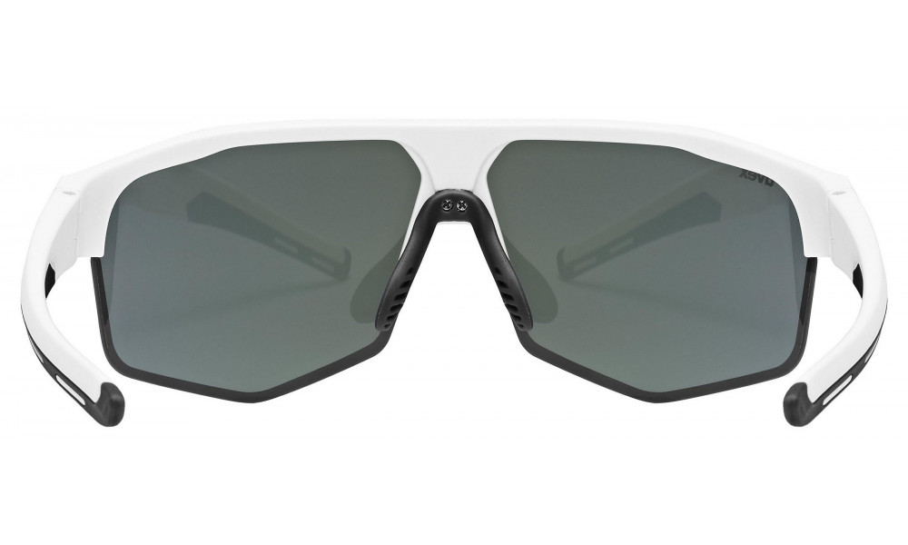 Очки Uvex axos set white matt / mirror silver - 3
