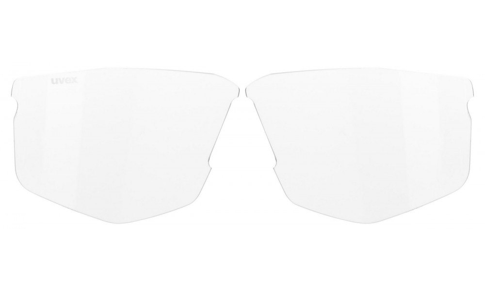 Glasses Uvex axos set white matt / mirror silver - 5