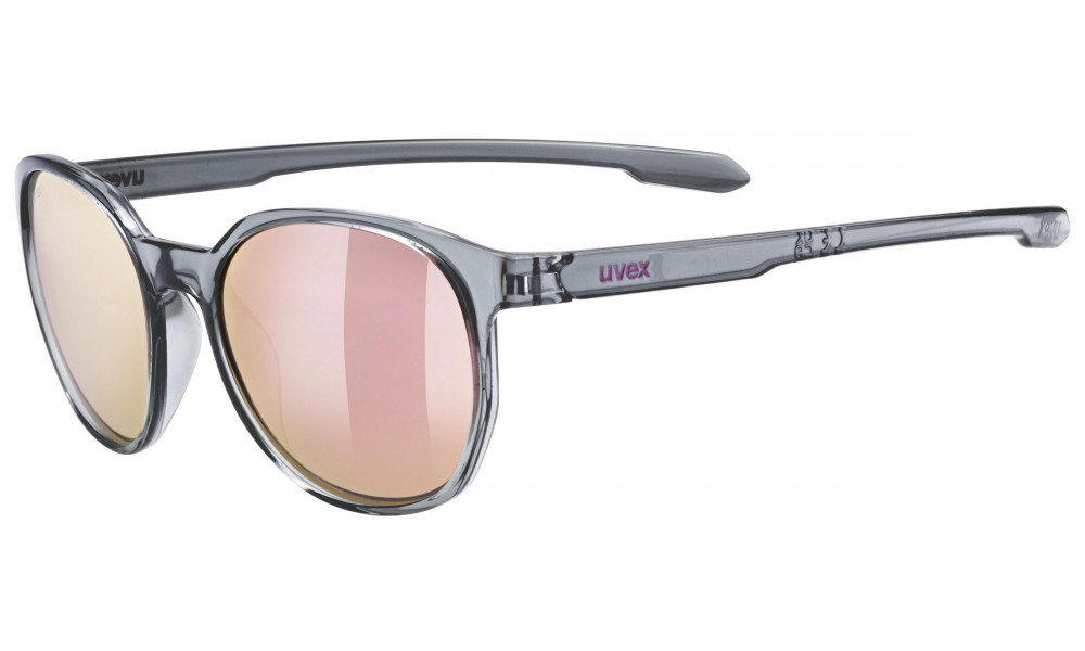 Glasses Uvex LGL 54 smoke / mirror pink - 1