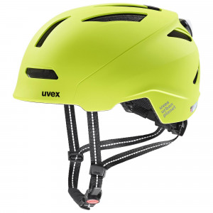 Helmet Uvex urban planet LED lime matt