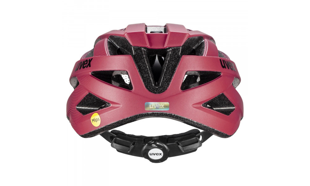 Helmet Uvex i-vo cc MIPS black-red matt - 2