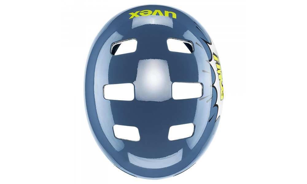 Helmet Uvex kid 3 stone blue pow - 5