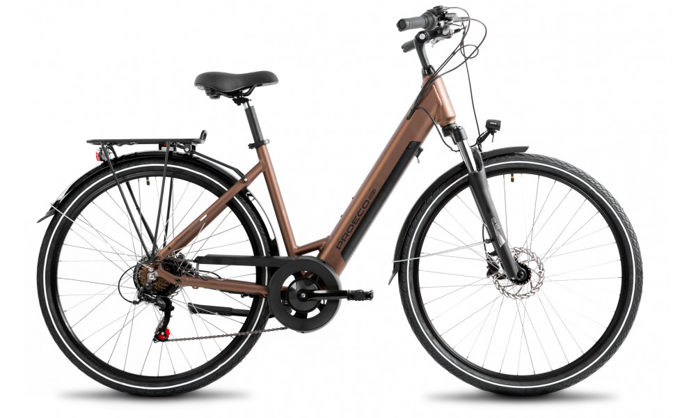 E-bike ProEco Wave AN 1.0 R 504Wh brown-black - 2