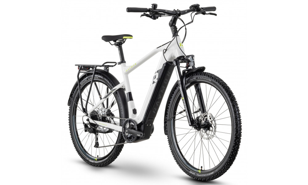 E-bike Raymon CrossRay E 5.0 27.5" white-black - 1