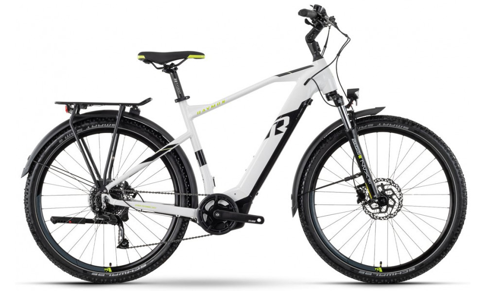 E-bike Raymon CrossRay E 5.0 27.5" white-black - 2