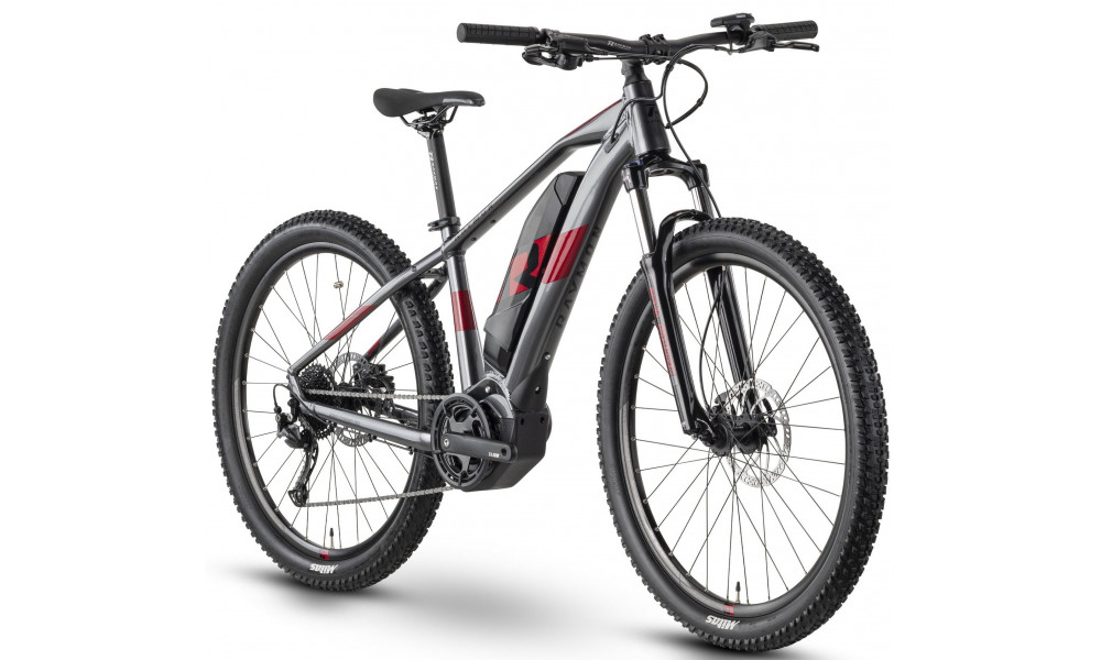 E-bike Raymon HardRay E 3.0 27.5" anthracite-red - 1