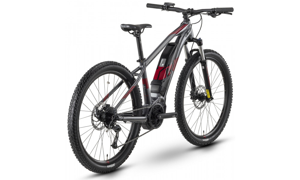 E-bike Raymon HardRay E 3.0 27.5" anthracite-red - 2