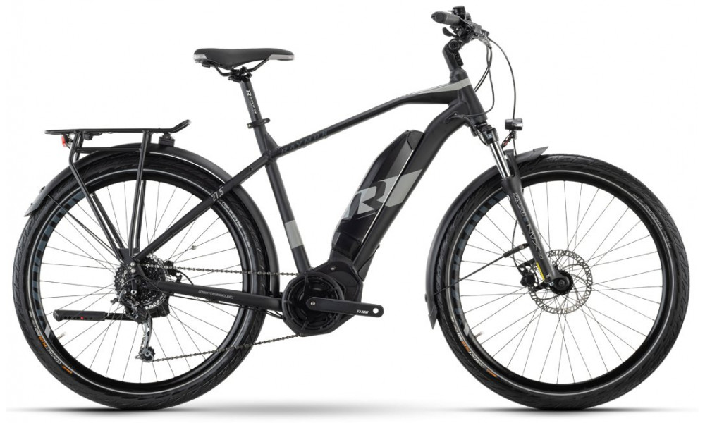 E-bike Raymon TourRay E 3.0 Gent 27.5" black-grey 