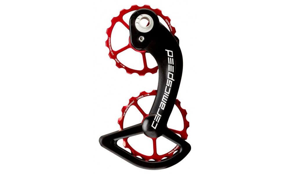 Ролики заднего переключателя CeramicSpeed Oversized for Shimano 10+11s DA/Ultegra 9000/6800 + prior Al 