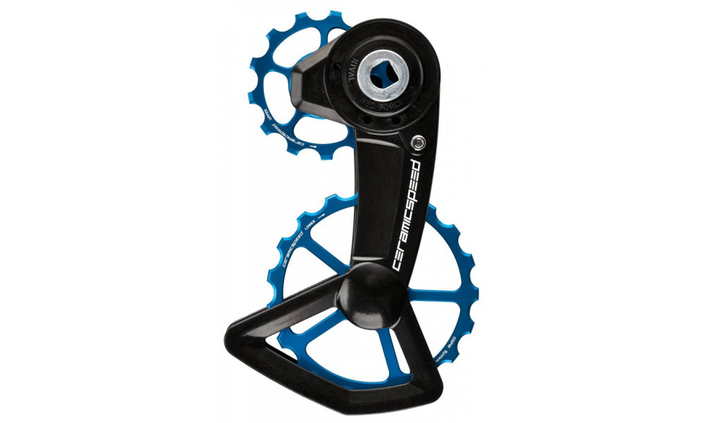 Ролики заднего переключателя CeramicSpeed Oversized X for SRAM Red/Force/Rival AXS XPLR Alloy 607 stai 