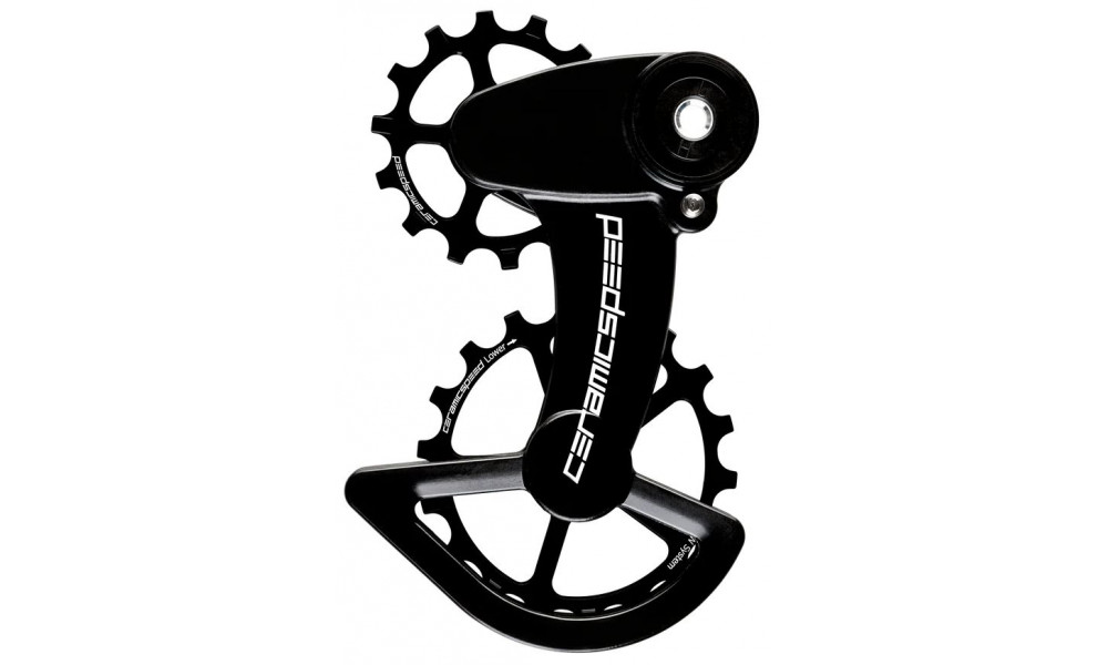 Ролики заднего переключателя CeramicSpeed Oversized X for SRAM Force1/Rival1 T3 Clutch Alloy 607 stain 