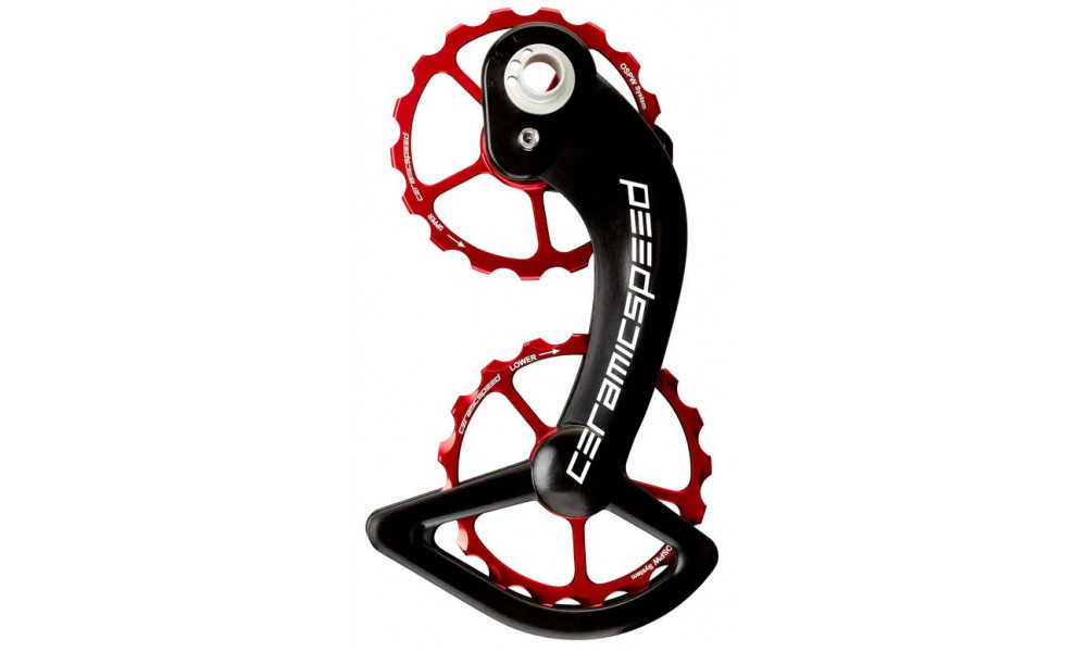 Ролики заднего переключателя CeramicSpeed Oversized for Shimano 10+11s DA/Ultegra 9000/6800 + prior Co 