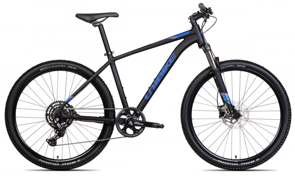 Bicycle Unibike Shadow 27.5 2025 black-blue - 1