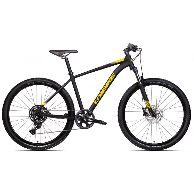 Bicycle Unibike Shadow 27.5 2025 black-yellow