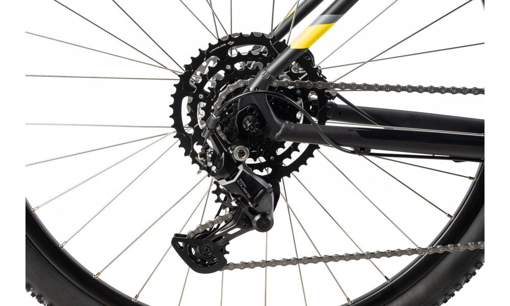 Bicycle Unibike Shadow 29 2025 black-yellow - 4
