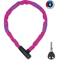 Lock Abus Steel-O-Chain 5805K/75 pink