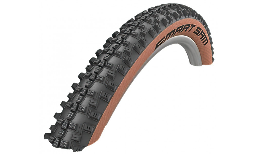 Шина 27.5" Schwalbe Smart Sam HS 476 Perf Wired 57-584 / 27.5x2.25 Addix Bronze-Skin 