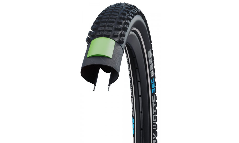 Шина 27.5" Schwalbe Johnny Watts 365 HS 618 Perf Wired 65-584 / 27.5x2.60 DD Addix 4Season Black-Reflex - 4