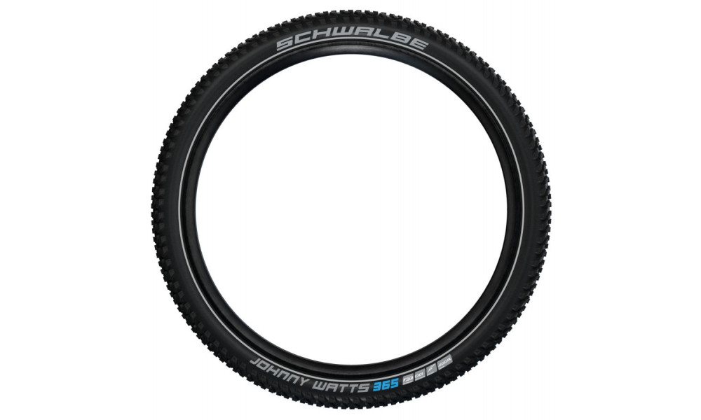 Шина 29" Schwalbe Johnny Watts 365 HS 618, Perf Wired 65-622 / 29x2.60 DD Addix 4Season Black-Reflex - 3