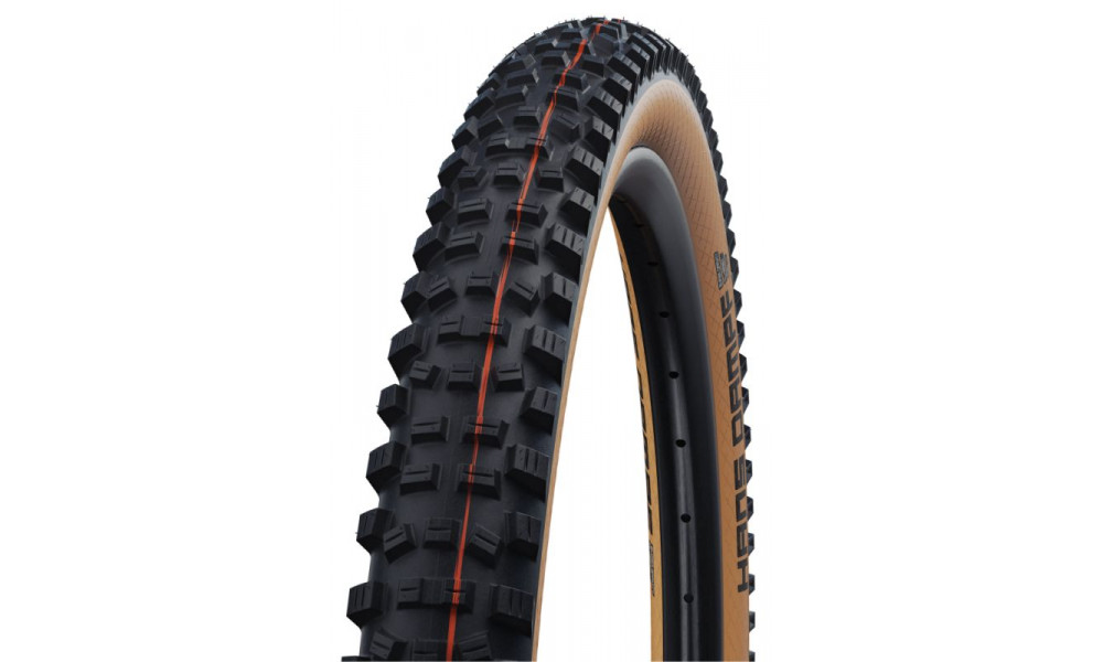 Шина 29" Schwalbe Hans Dampf HS 491, Evo Fold. 65-622 / 29x2.60 Super Trail Addix Soft Bronze-Skin 
