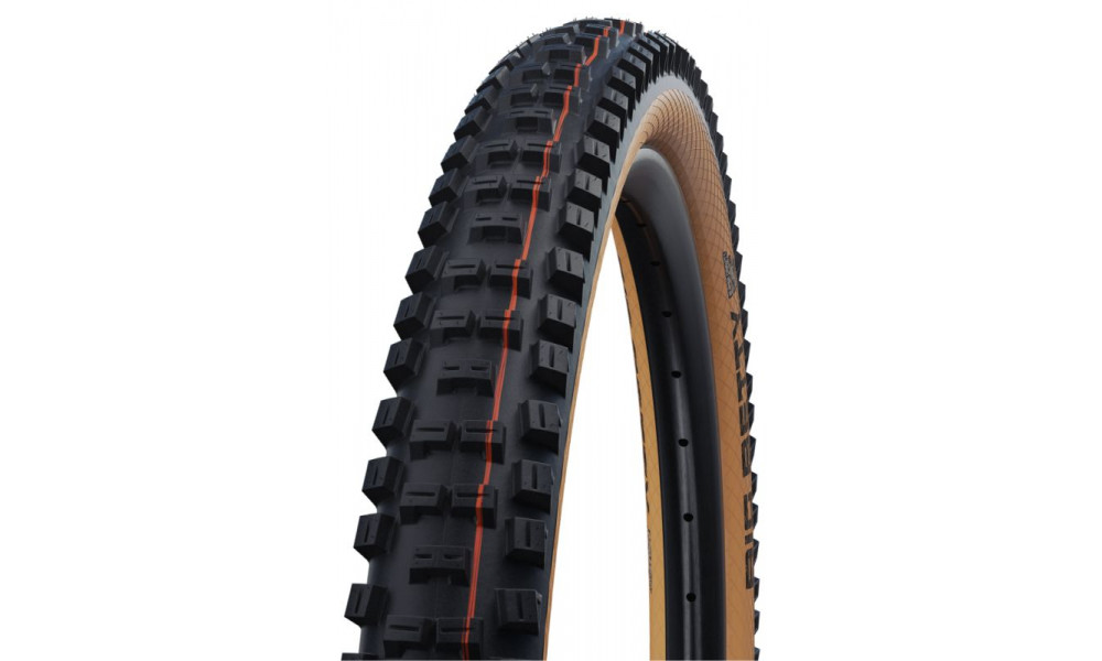 Tire 27.5" Schwalbe Big Betty HS 608 Evo Fold TLE 62-584 / 27.5x2.40 Super Gravity Addix Soft Bronze-Skin - 1