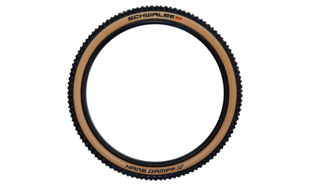 Шина 27.5" Schwalbe Hans Dampf HS 491 Evo Fold TLE 60-584 / 27.5x2.35 Super Trail Addix Soft Bronze-Skin - 2
