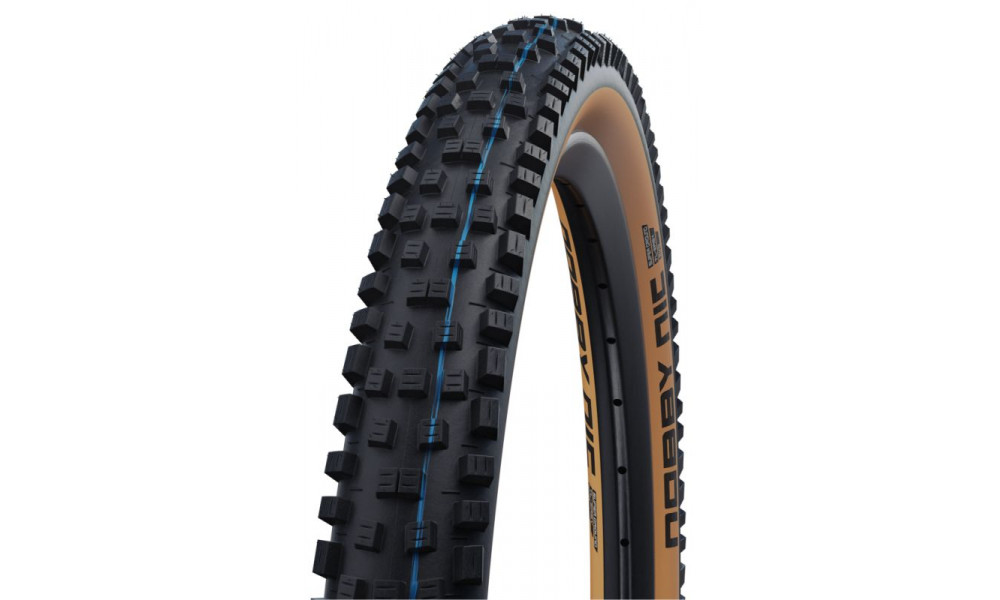 Tire 26" Schwalbe Nobby Nic HS 602 Evo Fold TLE 62-559 / 26x2.40 Addix SpeedGrip Bronze-Skin - 1