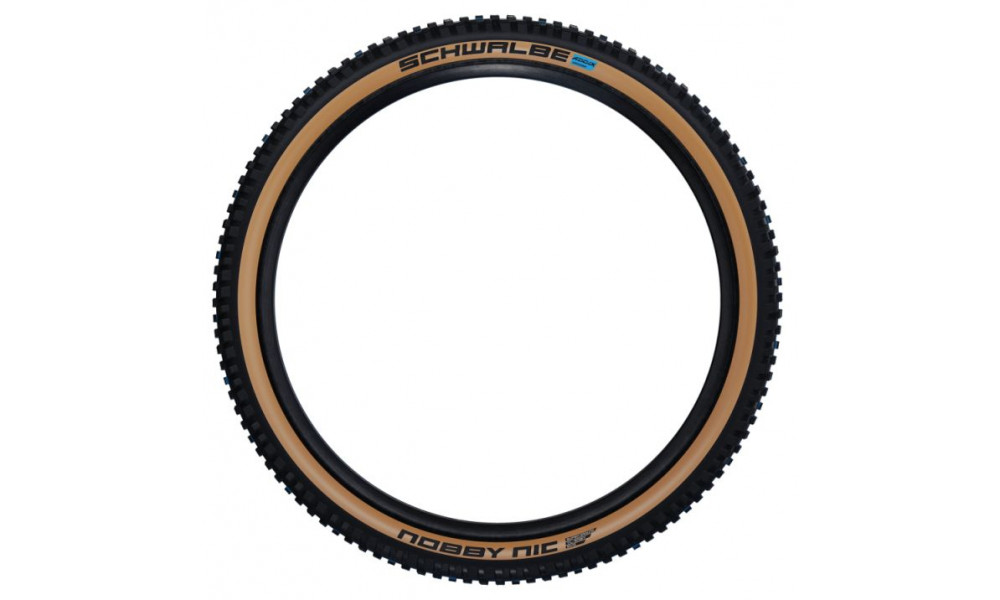 Tire 26" Schwalbe Nobby Nic HS 602 Evo Fold TLE 62-559 / 26x2.40 Addix SpeedGrip Bronze-Skin - 2