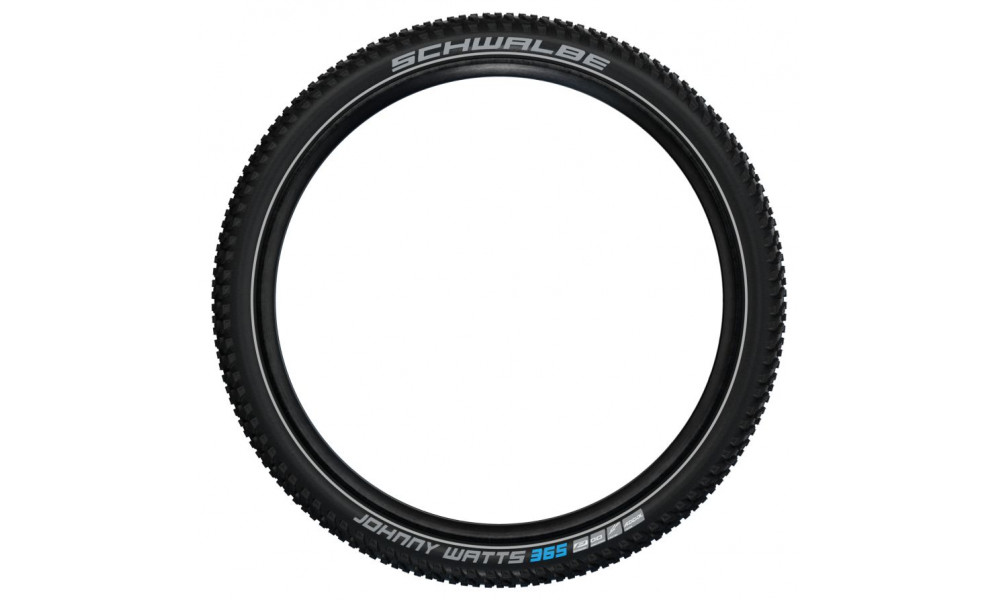 Шина 29" Schwalbe Johnny Watts 365 HS 604, Perf Fold. 60-622 / 29x2.35 DD Addix 4Season Black-Reflex - 3