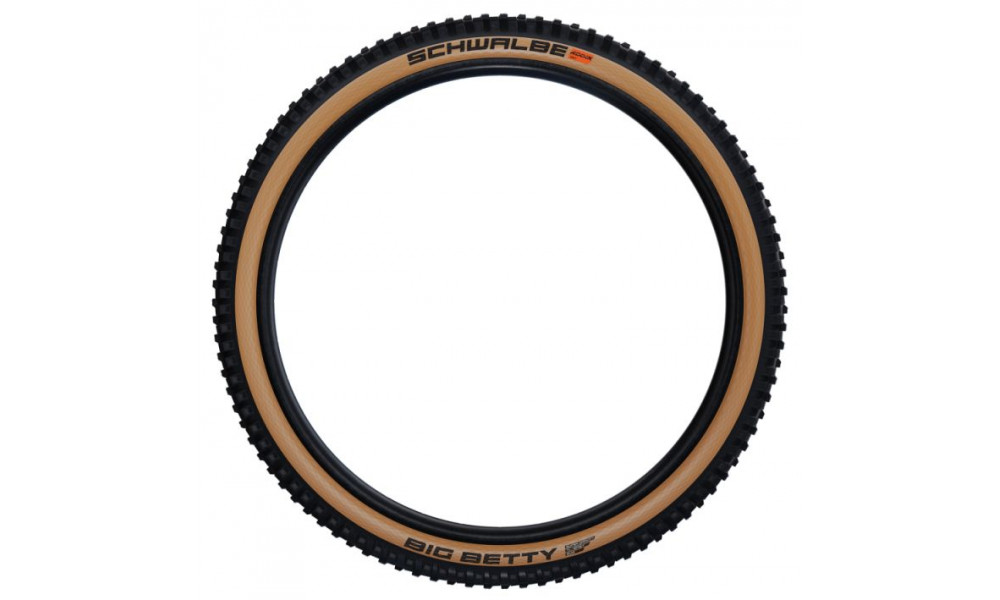 Tire 29" Schwalbe Big Betty HS 608 Evo Fold TLE 62-622 / 29x2.40 Super Trail Addix Soft Bronze-Skin - 2