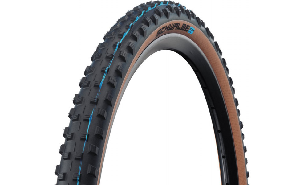 Tire 29" Schwalbe Dirty Dan HS 417A Evo Fold TLE 60-622 / 29x2.00 Super Race Addix SpeedGrip Transparent-Skin 