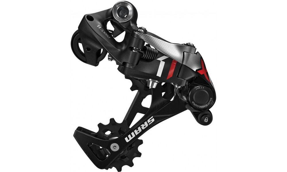 Rear derailleur SRAM X01 Type 2.1 11-speed black-red 