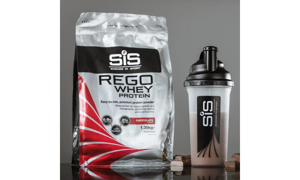 Sports nutrition powder SiS Rego Whey Powder (protein) Chocolate 1.35kg - 4