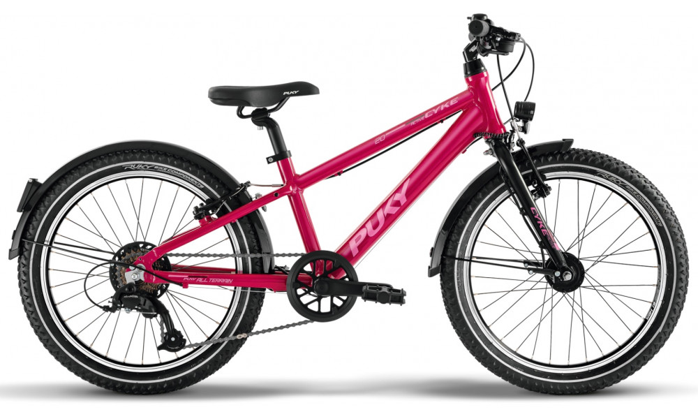 Велосипед PUKY Cyke 20-7 Alu Active berry/black - 1