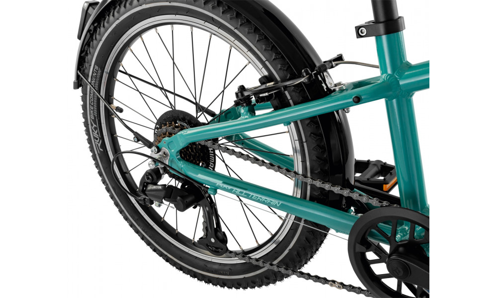 Bicycle PUKY Cyke 26-8 Alu Active turquoise/black - 7
