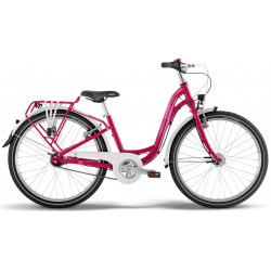 Bicycle PUKY Skyride 24-7 Alu berry