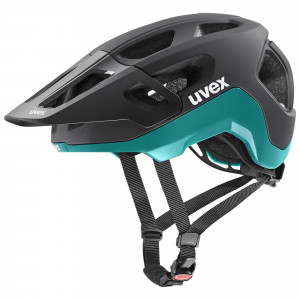 Helmet Uvex react black-teal matt