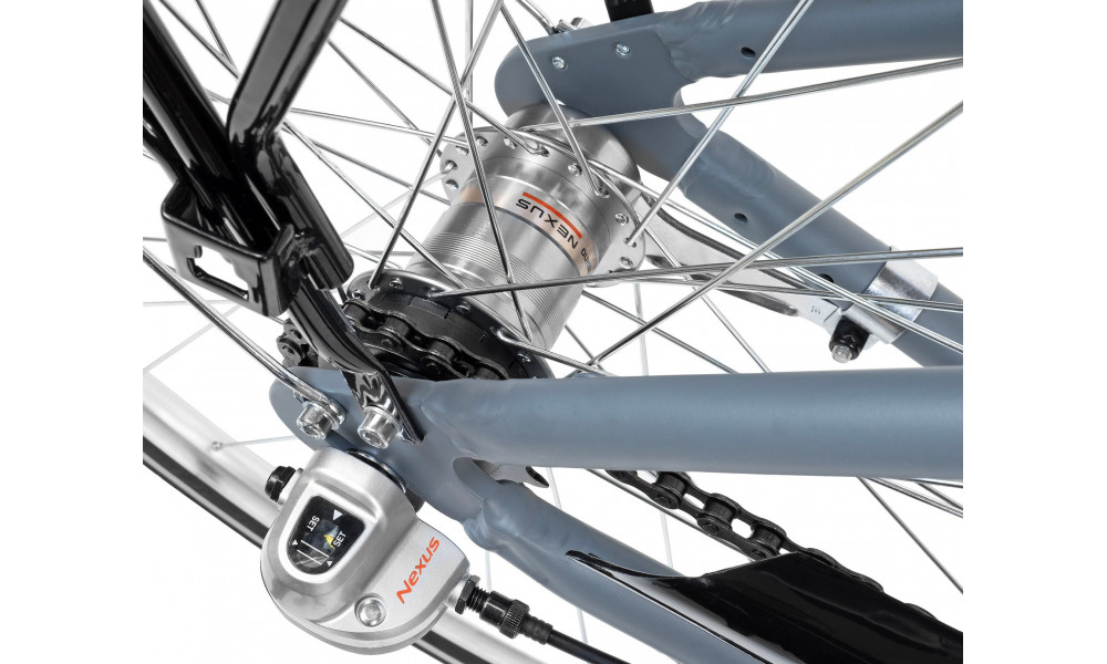 Bicycle Romet Atlanta Alu NX3 graphite matt - 6