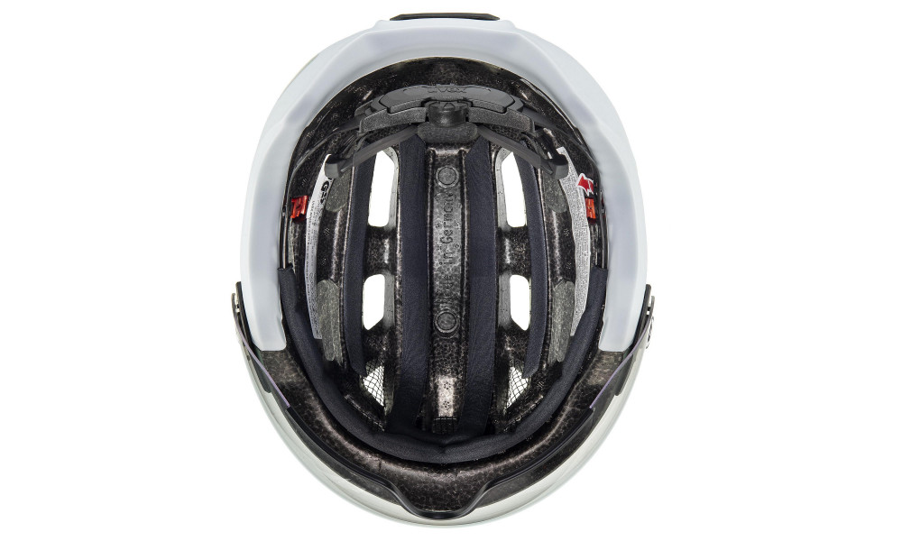 Шлем Uvex finale visor V moss green-cloud matt - 4