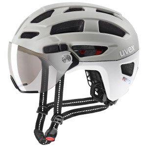 Шлем Uvex finale visor sand-white matt