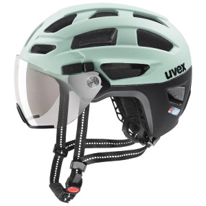 Helmet Uvex finale visor jade-black matt