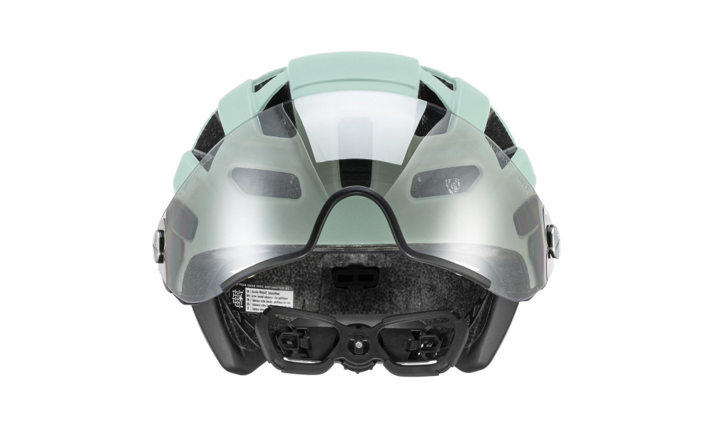Шлем Uvex finale visor jade-black matt - 5