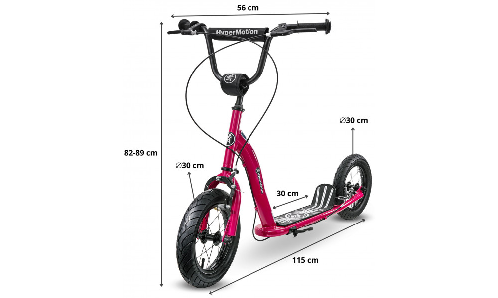 Scooter HyperMotion Ruby 12" red - 3