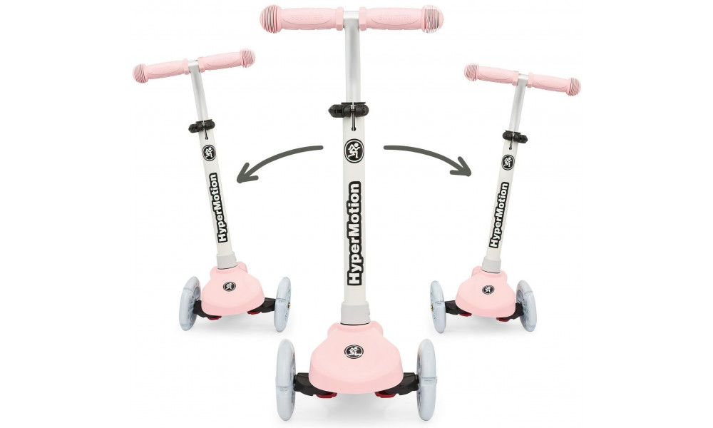 Scooter HyperMotion Tringo LED pink - 7