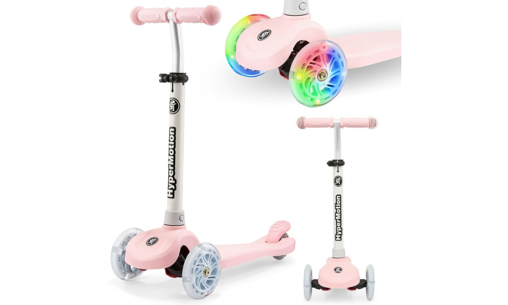 Scooter HyperMotion Tringo LED pink - 9