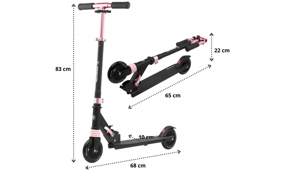 Scooter HyperMotion Wally black-pink - 2
