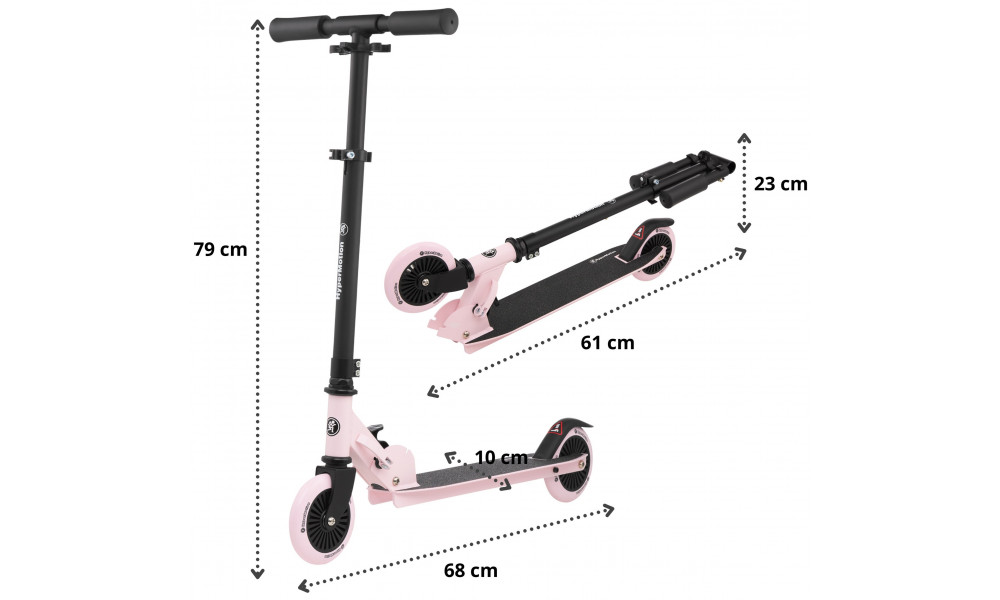 Scooter HyperMotion Willy pink - 15